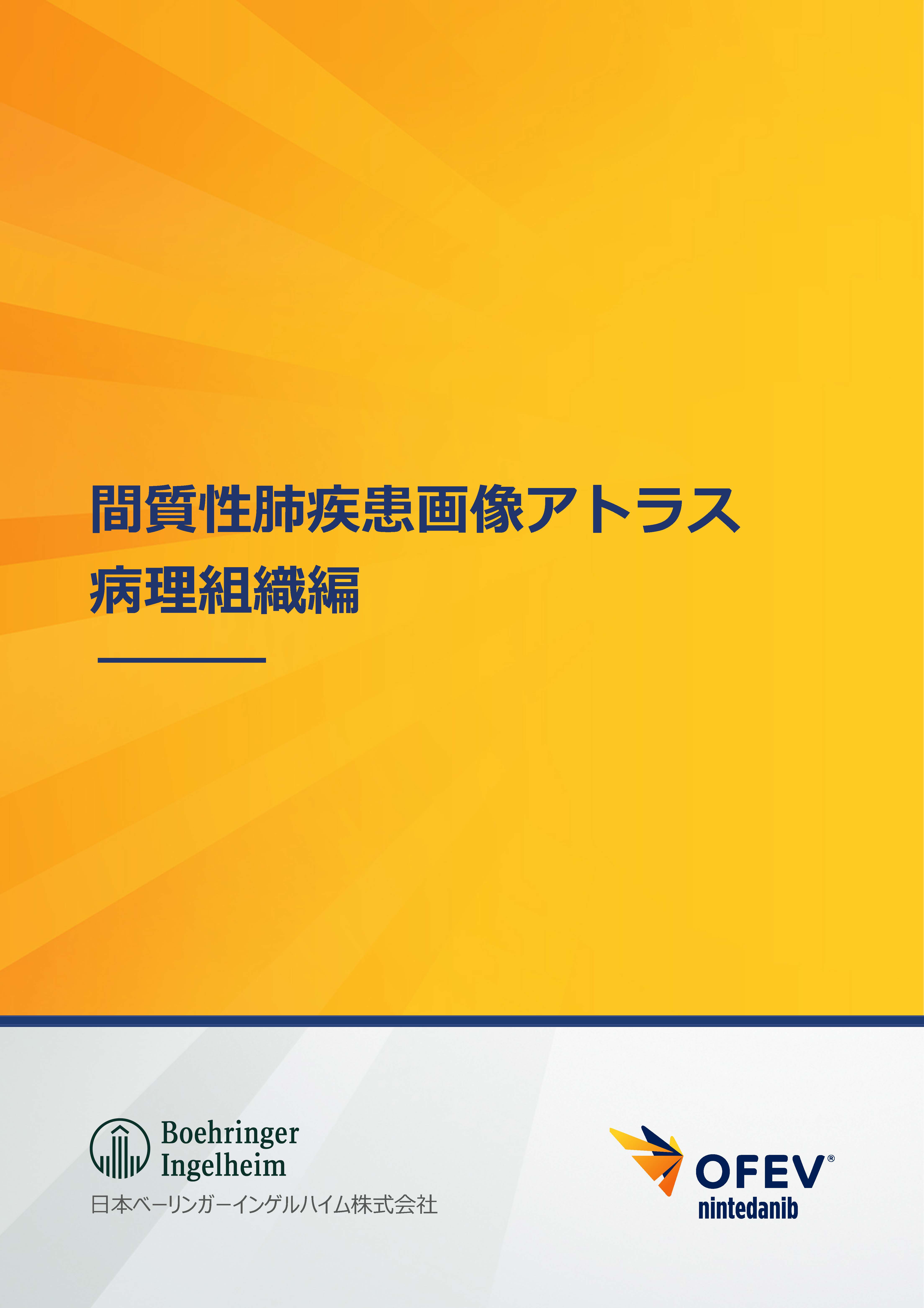 オフェブ関連コンテンツ 間質性肺疾患画像アトラス　病理組織編