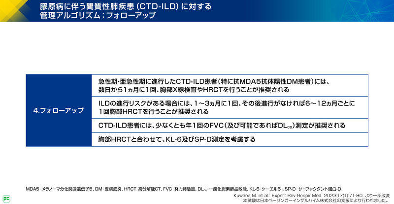 CTD-ILDのコンセンサスステートメントの調査概要