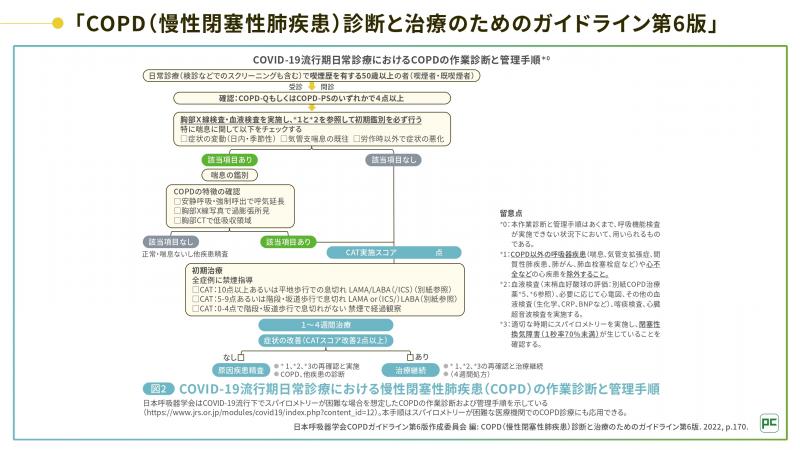 新興感染症流行とCOPD